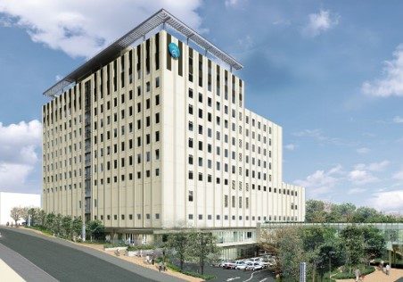 日本医科大学付属病院外観