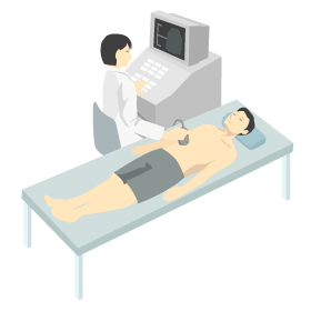 腹部超音波検査イメージ