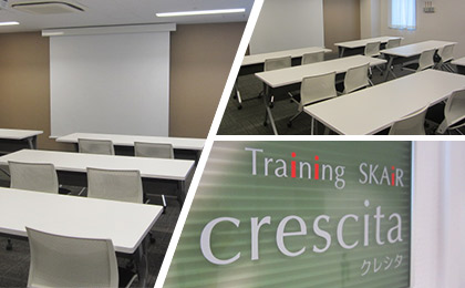 特定行為研修専用の部屋「Training SKAiR Crescita」