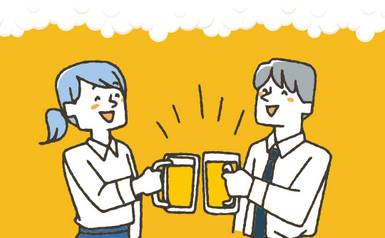 お酒は少量でも健康に良くない。 日本人の多くはお酒に弱い。 そのことを理解して、楽しんでほしい。